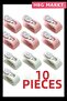 Mey imports ®   Duvet fixing clip with latch 10pcs