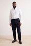 Big Size Navy Blue Regular Fit Waist Half Elasticized Flexible Fabric Pants Tmnss26Ar00007 - 6