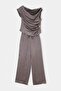 Mink Metal Accessory Detailed Satin Set Tdrss26Au00071 - 4