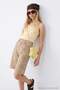 Brown Girls' Printed Knee Length Denim Shorts & Bermuda Tkdss26Sr00035 - 5