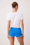 Blue Print Detailed Super Mini Slim Fit Knitted Shorts & Bermuda Twoss26Sr00312 - 8