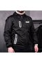 Motorcycle Protected Raincoat Ripstop Polyamide Membrane Fabric Stopwater Corta Vento Raincoat Black - 4