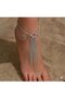 Stylish and Elegant 2-Piece Double Chain Women's Shahmeran Anklet - 2