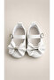 Baby Girl Bow First Step Shoes Size 18-19 - 4