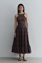 Layered Skirt Brown