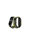 ®   Mi Band 7 Sport Perforated Strap - Black-Green - 3