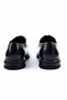 Genuine Floater Leather Black Classic Men's Shoes Eva Sole - 4103 - 4