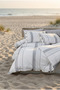 Cotton Collection Single Striped Duvet Cover Set Mistray