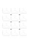 12-Piece White Color Fabric Covered Metal Baby Clothes Hanger, Clothes Hanger 19.5X30X0.3 - 7
