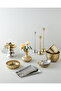 Adora Metal Decorative Tray 28.5 X 28.5 X 9 cm Silver - 4