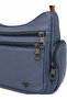 Women's Shoulder Bag Multi-Compartment Zippered Daily Use Stylish Crossbody Bag - 3