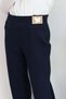 Girls' Spanish Style Leggings with Pearls and Butterfly Emblem Accessories, Ages 8-14, Navy Blue - 3