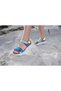 Women's Wedge Heel Velcro Daily Sports Sandals Ss001-0178 Green Blue - 2