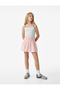 Pleated Pink Girls' Skirt 6Skg70127Aw - 2