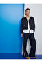 Women's Canvas Trousers 5Sak40246Pw Navy Blue