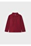 Boy's Long Sleeve T-Shirt Burgundy