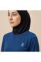 Women’s Modest Workout Set – Blue & Turquoise | Full Coverage Long Sleeve Top & Leggings Co-ord, Breathable Stretch Activewear for Yoga, Pilates & Training – - 5