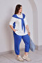 Modal Top-Bottom Set with Scarf Detail - 8