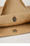 Casual and Beach Bag Made of Organic Straw Fabric - 4