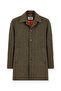 Patterned Wool Coat - 3