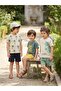 Palm Tree Printed Set of 3 for Ages 2-5 - Standard for Ages 5-6