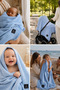 100% Cotton 4 Layer Premium Muslin Baby Blanket - 3