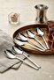 Stainless Steel Teaspoon Set 6 Pieces Stick Model Teaspoon