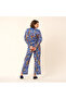 Rajpath Printed Trousers - Dark Blue - 5