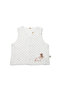 I Am so Bear Double Sided Baby Vest 18103 Beige Ecru