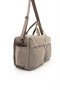 Unisex Large Size Mink Color Waterproof Crinkle Fabric Travel Bag with Crossbody and Shoulder Strap - 2