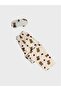 Suitable for Girl and Mother Cotton Cream Strawberry Teddy Bear Pattern Short Sleeve Shirt Collar Button Sleep Band Pajama Set - 8