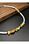 Natural Stone Women's Necklace – Turquoise, Amethyst, Citrine, Aventurine, Pink Quartz, Jasper – Handmade Minimalist Stylish - 5