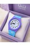 Sea, Pool Waterproof Anti Allergic Silicone Cord Young Girl Wrist Watch - 3