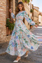 Patterned Hijab Dress Çağla 527 - 3