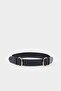 Women's Oval Buckle Faux Leather Classic Belt G7897Axns - 3