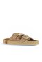 Bohonomad Camel Suede Bohonomad Sydney Women's Buckle Slippers 24Sydney - 2