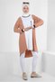 TWO COLOR TUNIC WITH ELASTIC CUFFS 43914