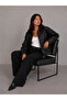 Women's Leather Jacket with Belt - 3