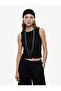 Bürümcük Fabric Textured Slim Fit Crew Neck Sleeveless Blouse - 2