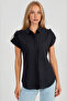 Short Sleeve Shirt with Sleeve Detail