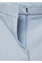Straight-Cut Fabric Trousers - 7