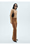 Ribbed cardigan with V-neck - 2