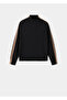 Contrast Striped Perkins Collar Sweater - 3