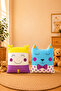 2-Piece Children's Room Cushion Pillow Set, Filled, Cute, Multi-Purpose Decorative Pillow 30X40 cm