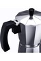 Aluminum Espresso Coffee Maker 6 Cup Moka Pot | Classic Italian Style Stovetop Percolator | Durable Handle, Safety Valve & Extra Silicone Gasket | For Gas & Electric Stove - 3