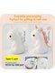 Cute Unicorn Night Light, Silicone, USB Rechargeable 5V 1200Mah, Lamp for Desk and Night Lighting (Pink) - 8