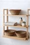 Liv - 3-Piece Decorative Natural Hand-Knitted Wicker, Multi-Purpose Basket, Bathroom and Kitchen Organizer Set - 2