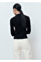 Ribbed T-Shirt with Scalloped Edges - 4