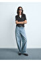 Mid-Waisted Barrel Jeans - 2