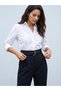 Women's Black High-Waisted Pants – Refine Fit |   Stretchy   Woven |   City Elegance |   Four Seasons - 3